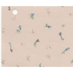 3 pack Prepasted Wallpaper: Flower Buds On Beige