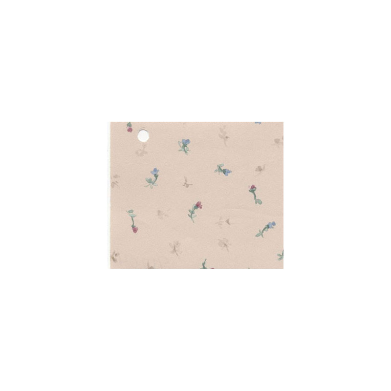 3 pack Prepasted Wallpaper: Flower Buds On Beige