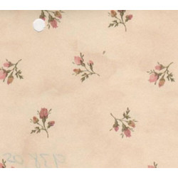 3 pack Prepasted Wallpaper: Mauve Rose Buds