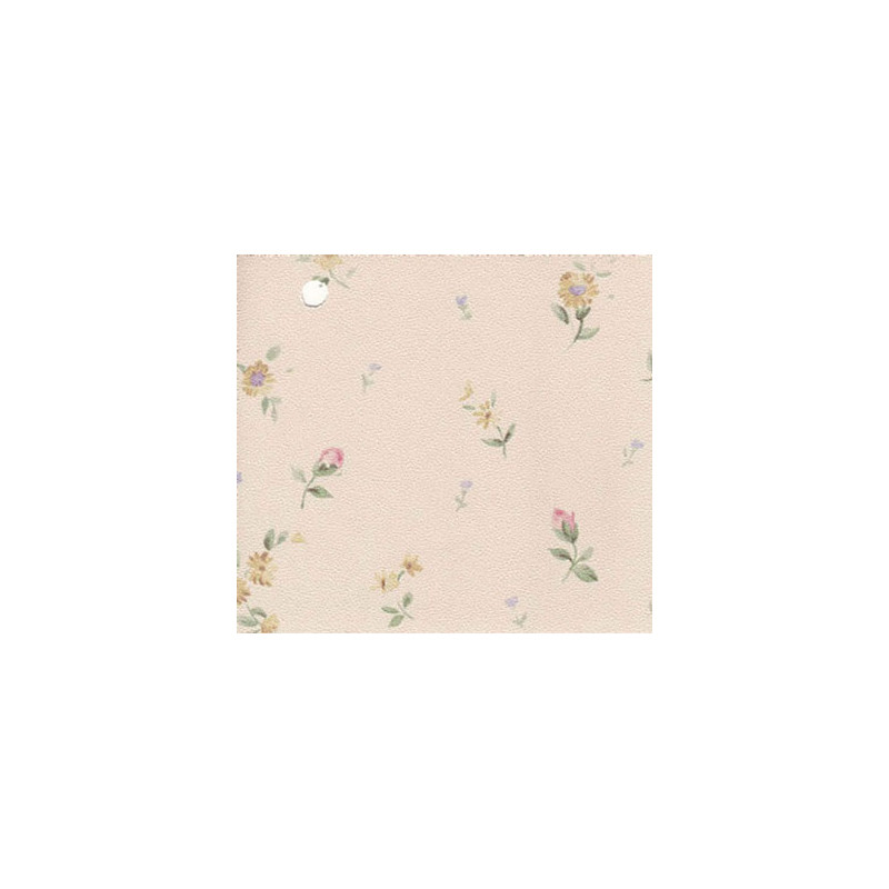 3 pack Prepasted Wallpaper: Pk & Yw Flowers On Beige