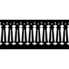 Pbl-3 Porch Balluster, Assem. 1 Rail