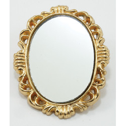 Large Oval Mirror
