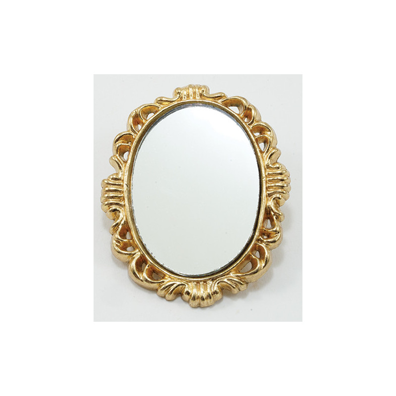 Large Oval Mirror