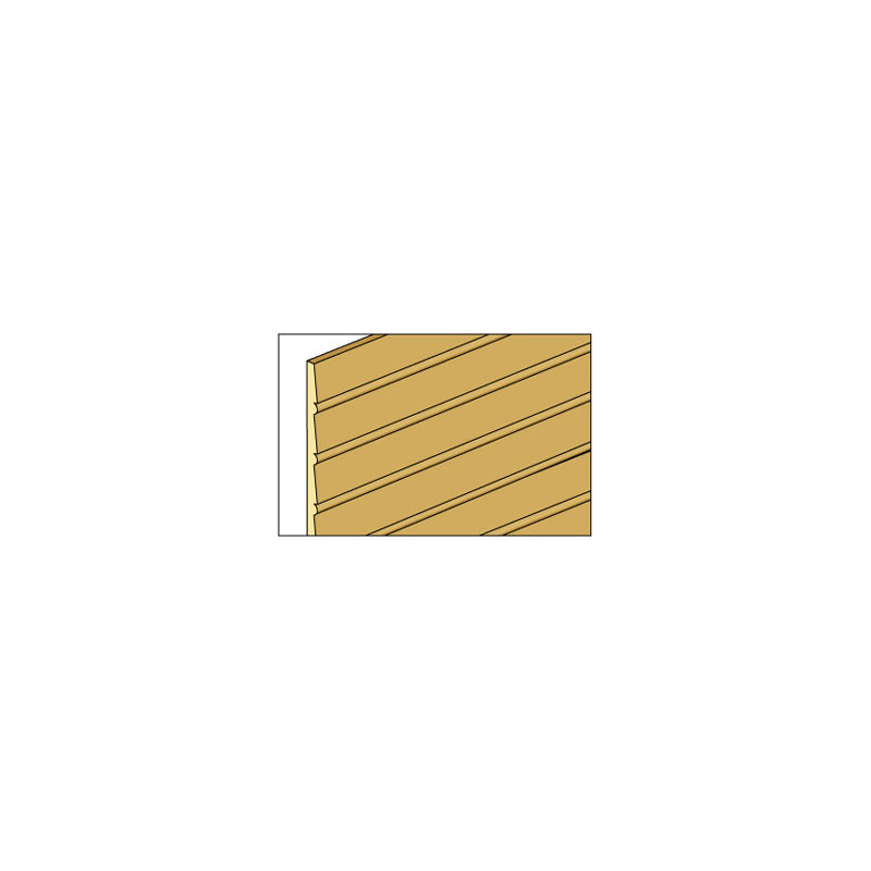 CLE-12 3/8 BEADED CLAPBOARD