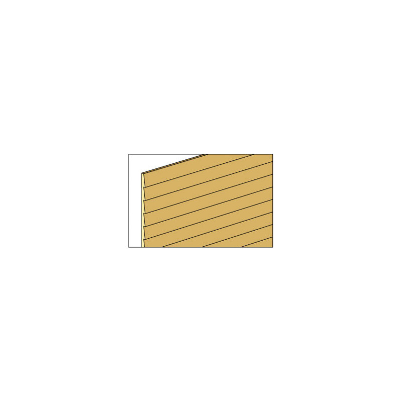 CLB836 1/4 CLAPBOARD, 36 IN