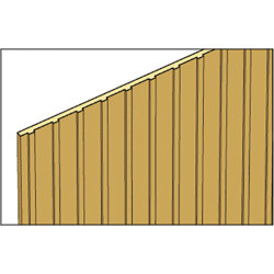 Board & Batten Siding, 3/4