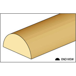 HALF ROUND, 1/4