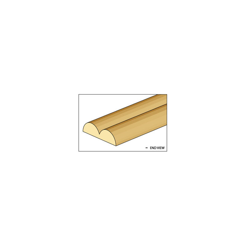 &CLA77872: DOUBLE BEAD, 3/32