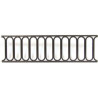 Modern Rail 6 Black   144Pc