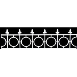 Fence  144Pc-White
