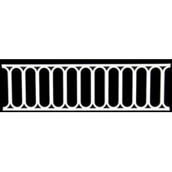 Fence  144Pc-White