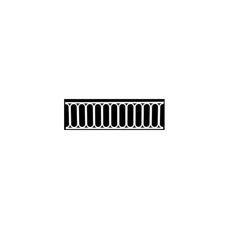 Fence  144Pc-White