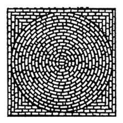 CIRCLE BRICK PATIO