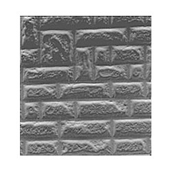 COURSED STONE 1/2IN SCALE