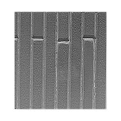 6IN V-GROOVE SIDING 1/2IN SCALE