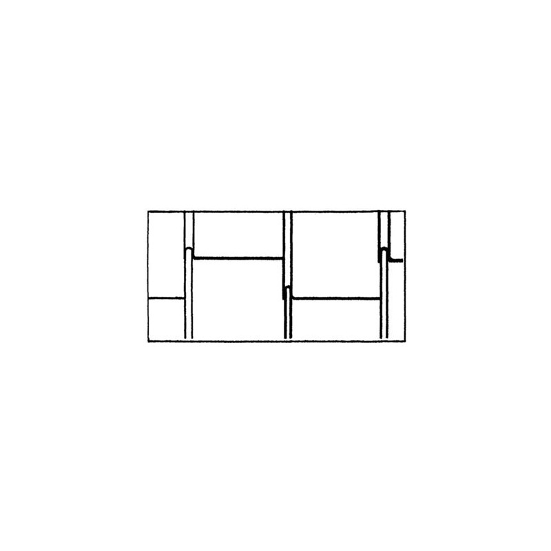 Rib Roof 1/2IN SCALE