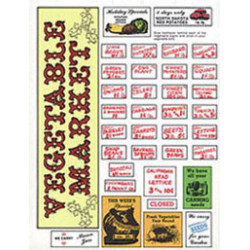 VEGETABLE MARKET SIGNS