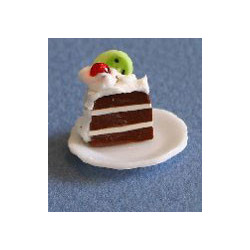 CAKE, SLICE, KIWI CHERRY