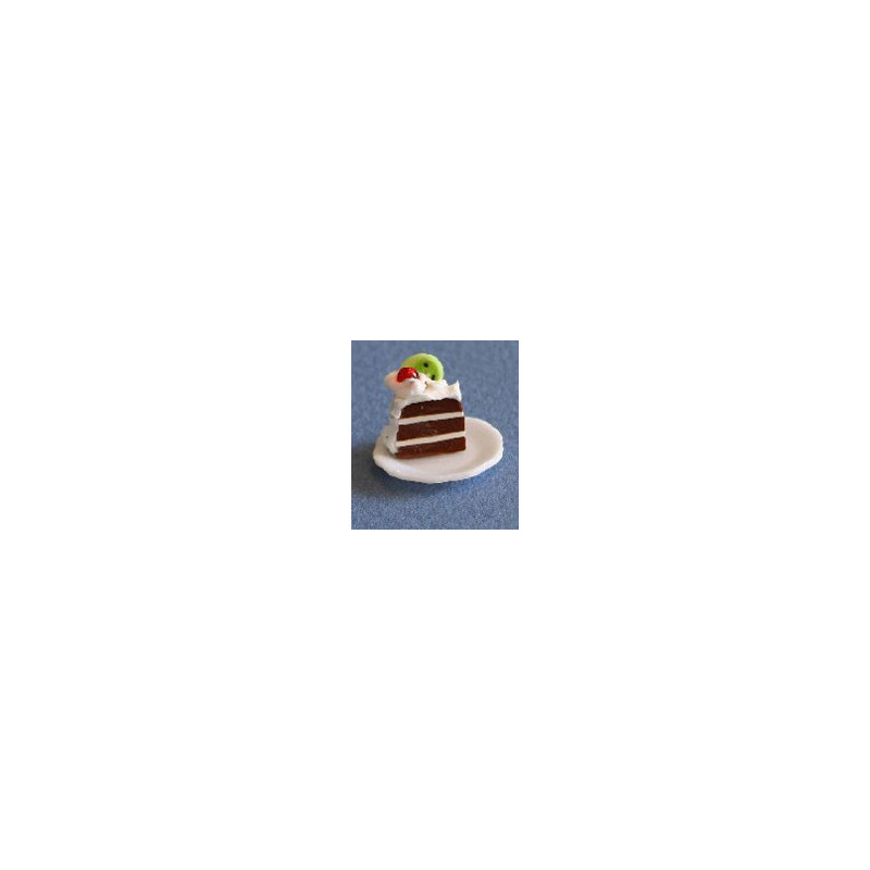CAKE, SLICE, KIWI CHERRY