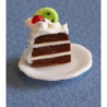 CAKE, SLICE, KIWI CHERRY