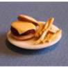 CHEESEBURGER PLATE W/FRIES