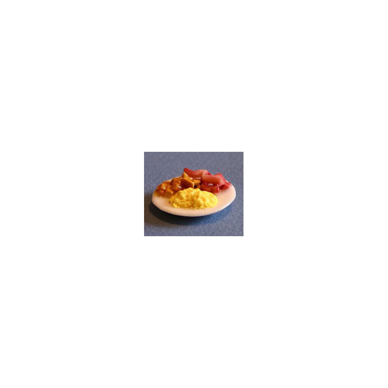 BREAKFAST PLATE, SCRAMBLED EGGS