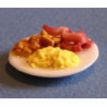 BREAKFAST PLATE, SCRAMBLED EGGS