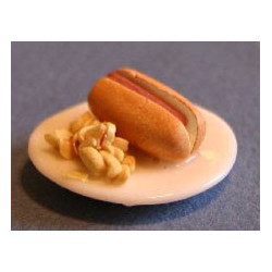 HOTDOG PLATE W/CHIPS