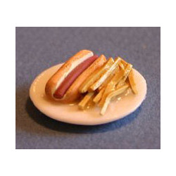 HOTDOG PLATE W/FRIES