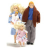 Modern Doll Family  Blonde  4Pc