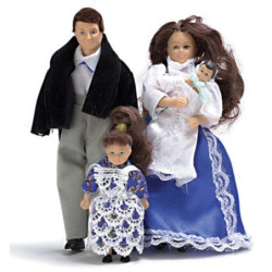 Victorian Doll Family/4  Brunette