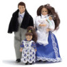 Victorian Doll Family/4  Brunette