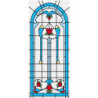 SIM. STAINED GLASS FITS CLA75042/HW5042