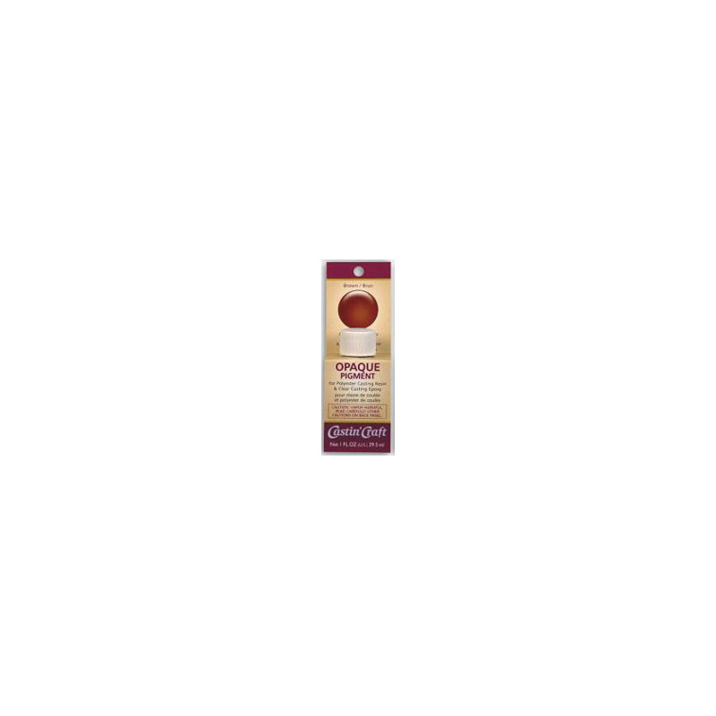 1 OZ RESIN PIGMENT-BROWN OPAQUE