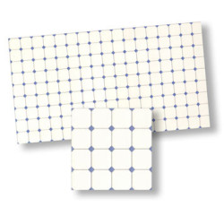 TILE: BLUE DIAMOND, 4PK, 1/24