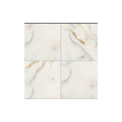 TILE: WHITE MARBLE, 4 PK, 1/24