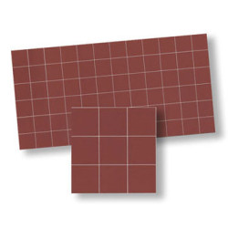TILE: VICTOIRAN FLOOR MAROON, 4PK