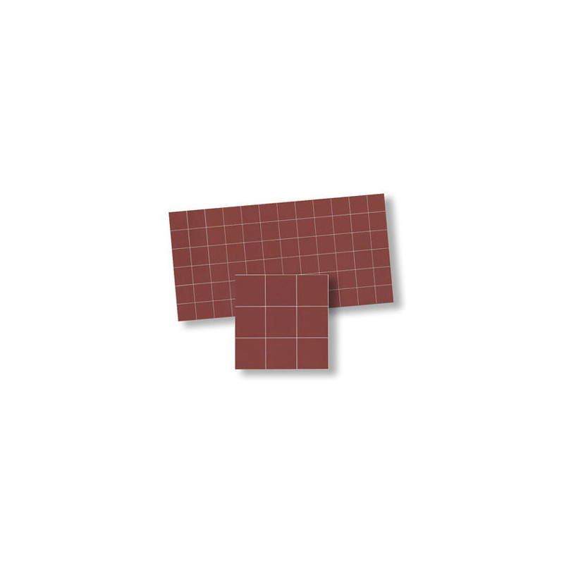 TILE: VICTOIRAN FLOOR MAROON, 4PK