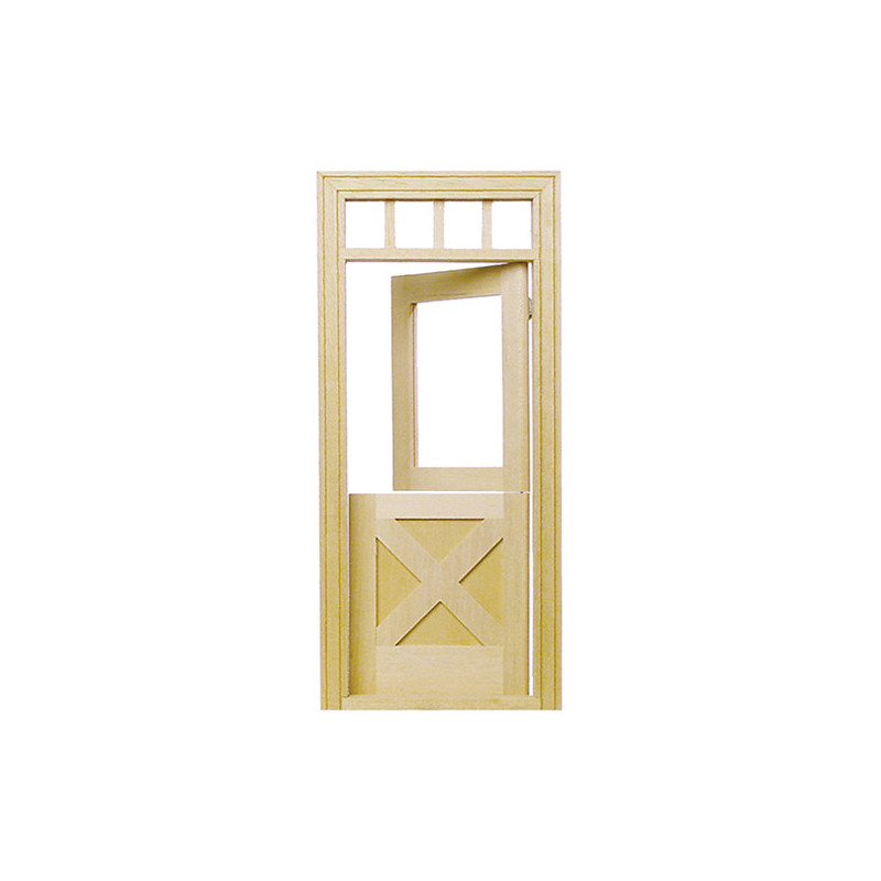 Crossbuck Dutch Door