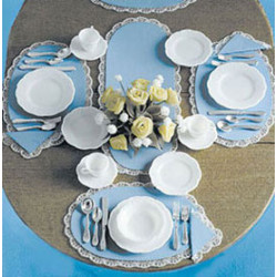 Silver & Dishes, 4 sets