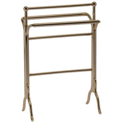 Brass Towel Rack, 5 1/2" High
