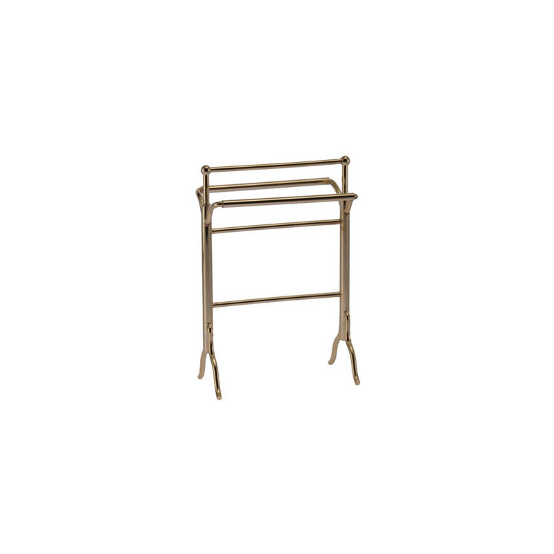 Brass Towel Rack, 5 1/2" High