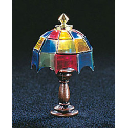 Colored Tiffany Table Lamp