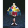 Colored Tiffany Table Lamp