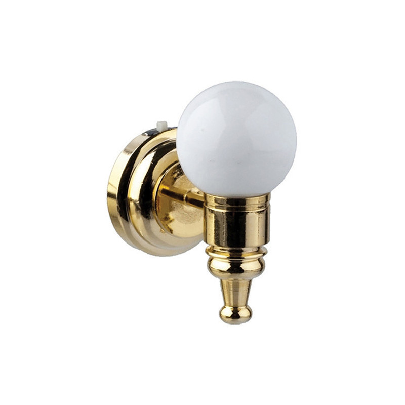 Led Wht Globe Wall Sconce