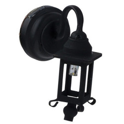 Led Blk Coach Lamp Sconce