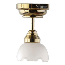 Led Lrg Frost Tulip Ceiling Lt