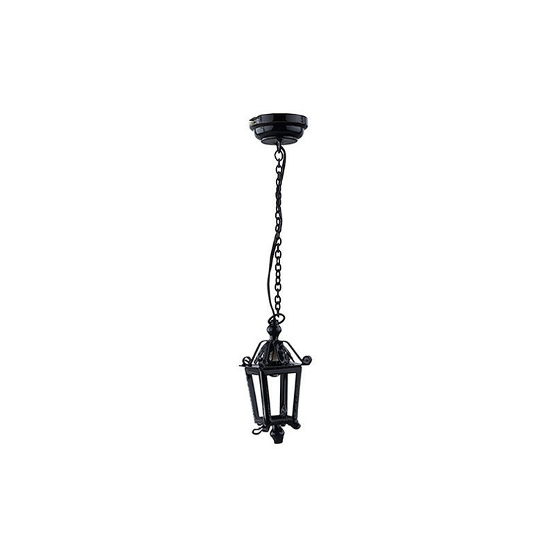 Led Black Hanging Coach Lamp