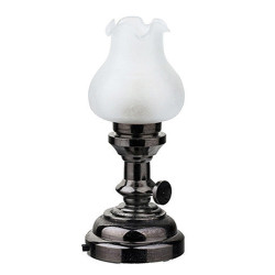LED NICKLE Lg FROST TULIP Tbl LAMP