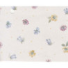 3 pack Prepasted Wallpaper Blue Multi Flowers On Wht